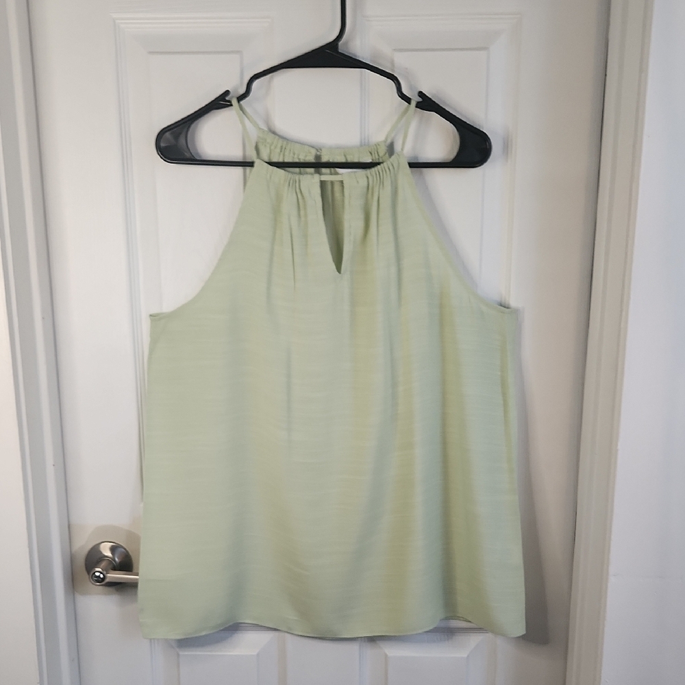 Nine West Green Sleeveless Tank Top